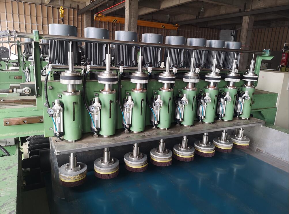 Stainless steel (8K) polishing machine